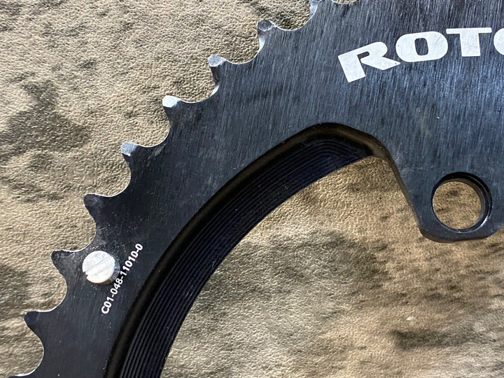 KE201 ローター ROTOR Q-RINGS オーバル チェーンリング BCD110 SH  7075 T6 CNC 50T ボルト付属