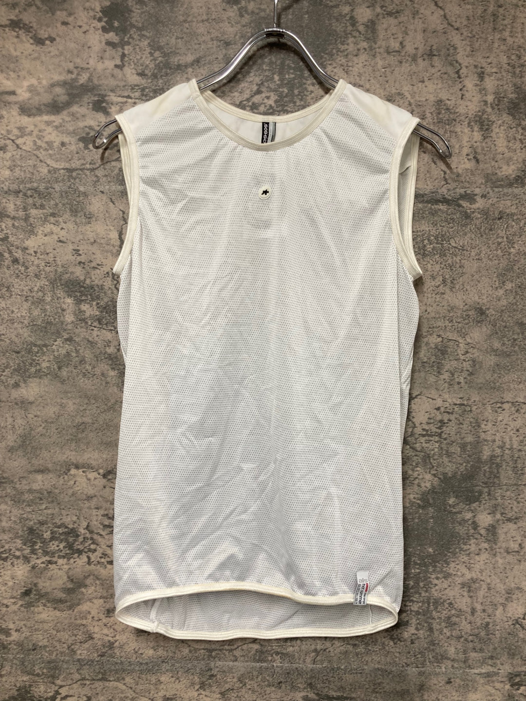 JR294 アソス ASSOS hot summer ノースリーブ ベースレイヤー 白 M