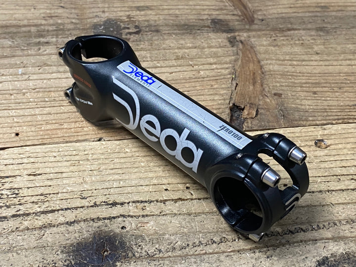 KJ074 デダ Deda ZERO100 SERVIZIO CORSE アルミステム 黒 Φ31.7 120mm