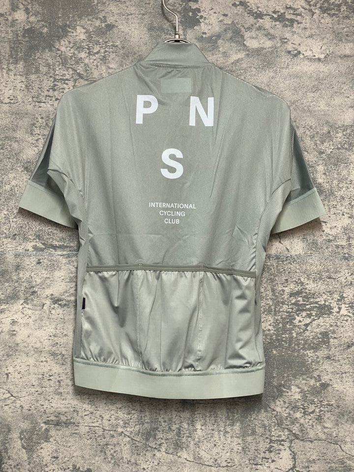 JY513 パスノーマルスタジオ PAS NORMAL STUDIOS Mechanism Jersey 半袖 サイクルジャージ グレー レディース M