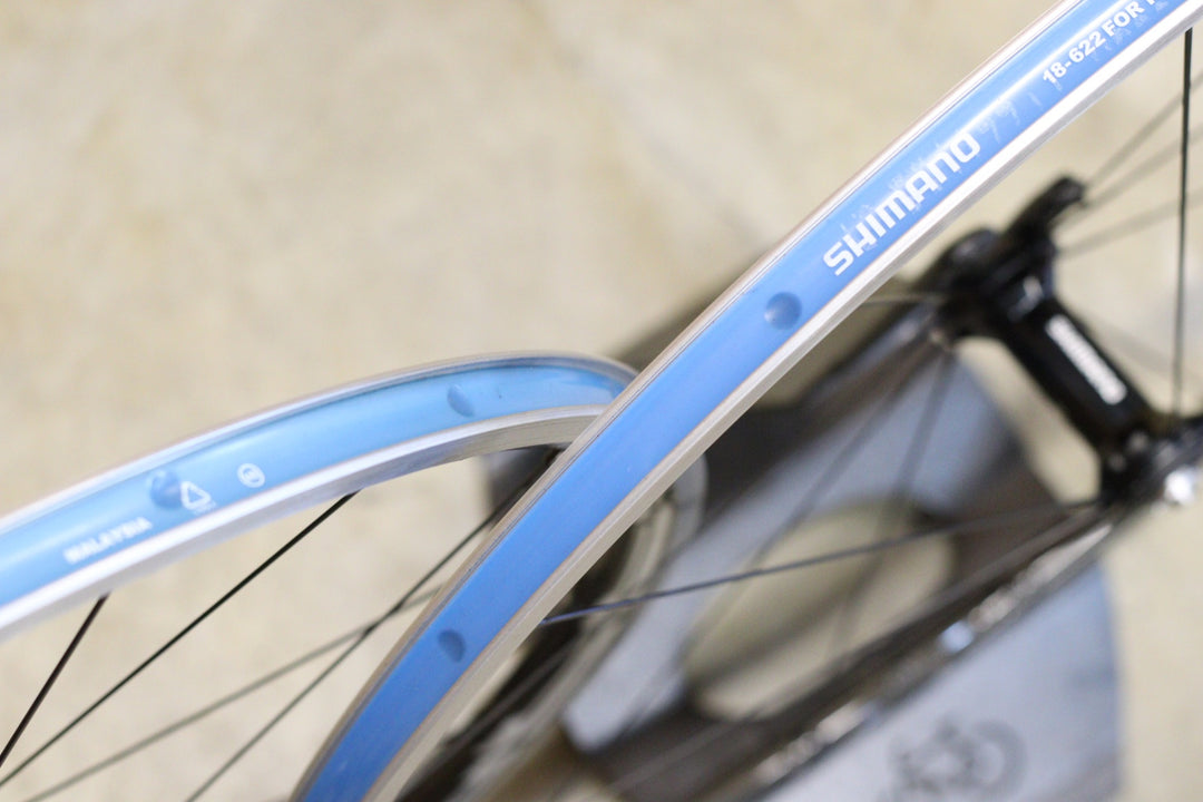シマノ SHIMANO WH-RS81 C24 アルミ カーボンラッピング ホイールセット シマノ 12/11S 【立川店】