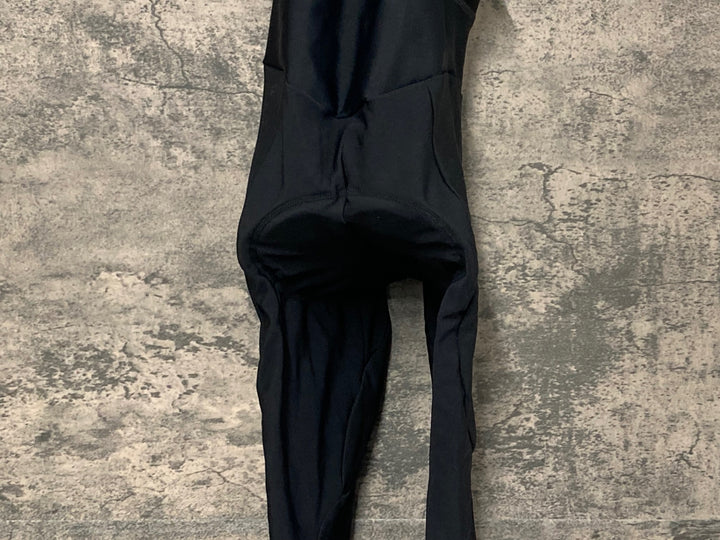 JV729 カステリ CASTELLI ロッソコルサ ROSSO CORSA チームイネオス TEAM INEOS ビブタイツ 裏起毛 黒赤 M
