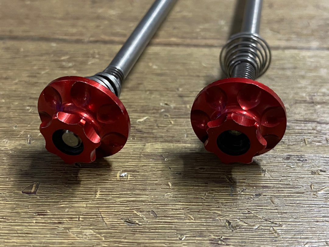 KA784 KCNC スキュワー 赤 チタンシャフト 100mm 130mm