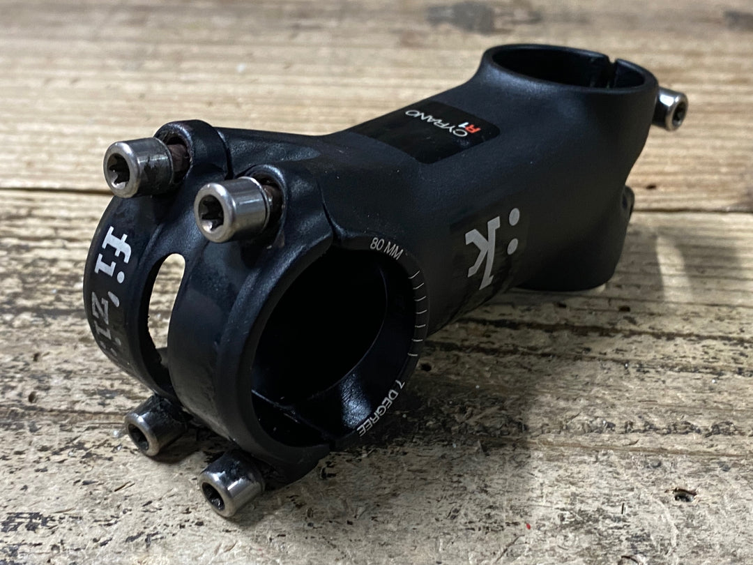 JV026 フィジーク fizik CYRANO R1 アルミ ステム 80mm Φ31.8 OS 7°