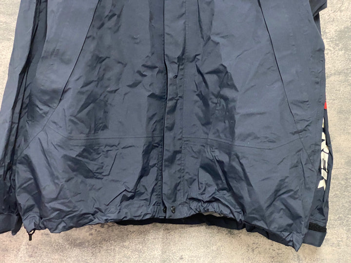 JX668 ボントレガー BONTRAGER TREK フーディ 長袖 レインジャケット 濃紺 XL
