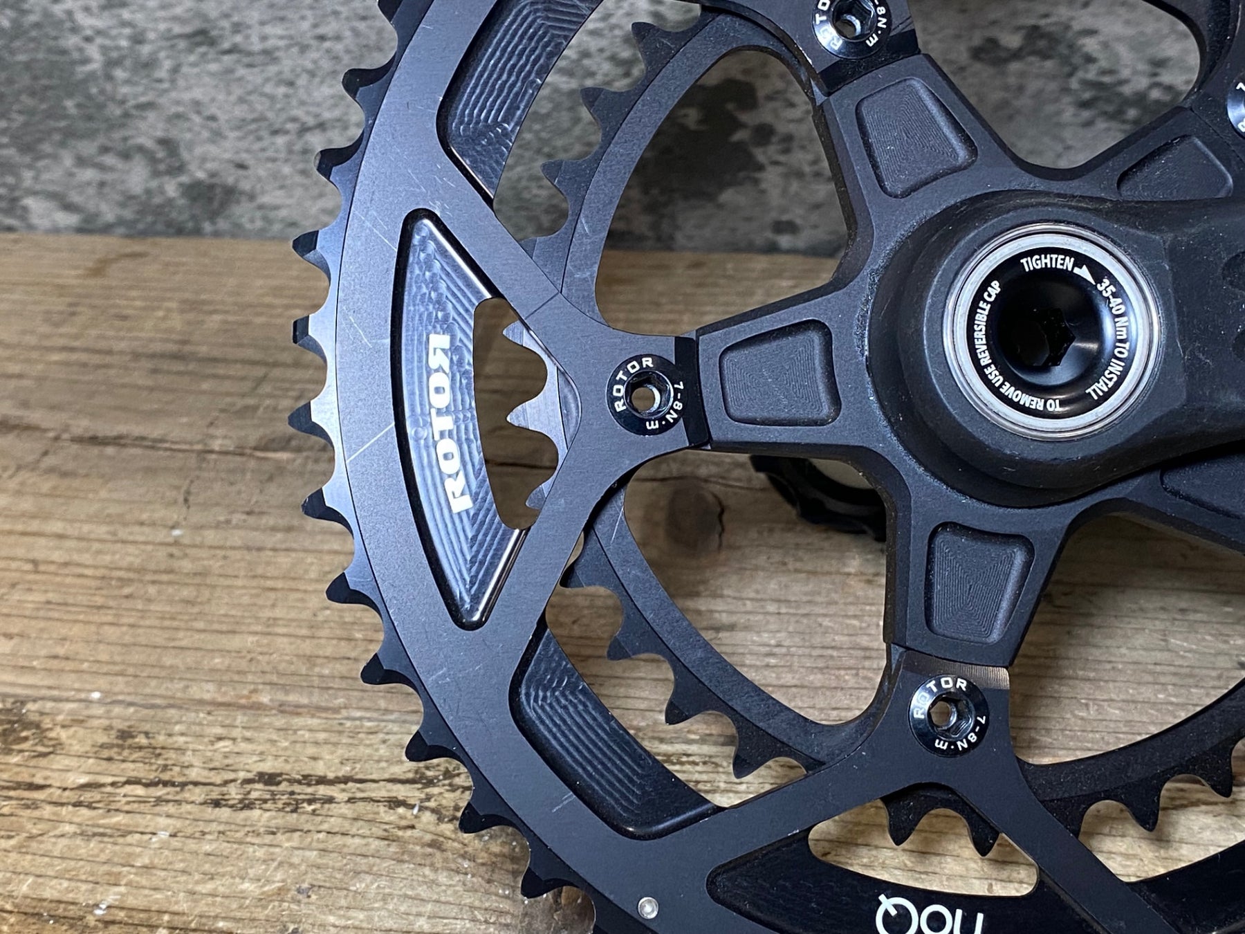 JS250 ローター ROTOR 3D 30 クランクセット 172.5mm noQ 52/36T