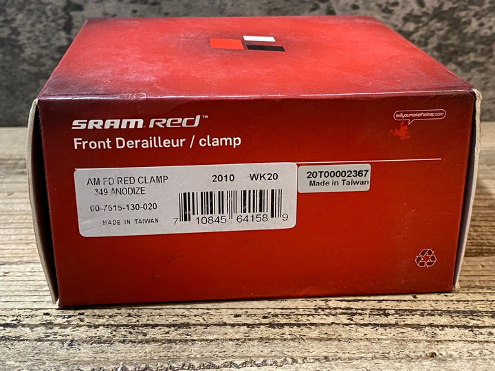 JR362 スラム SRAM RED フロントディレイラー 10S バンド式 Φ35