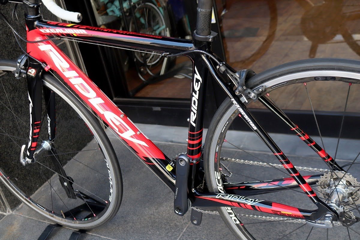 リドレー RIDLEY エクスカリバー EXCALIBUR 2012 XSサイズ アルテグラ 6700 10S デュラエースC24 カーボン  ロードバイク 【南麻布店】