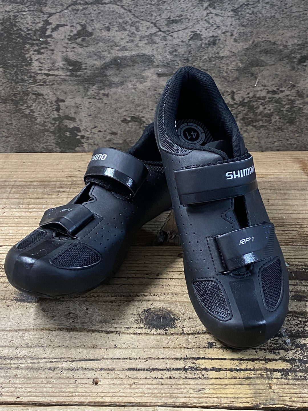 KG396 シマノ SHIMANO RP1 SH-RP100-S L ビンディングシューズ 黒 SPD 3穴 EU41 ※ペン字あり