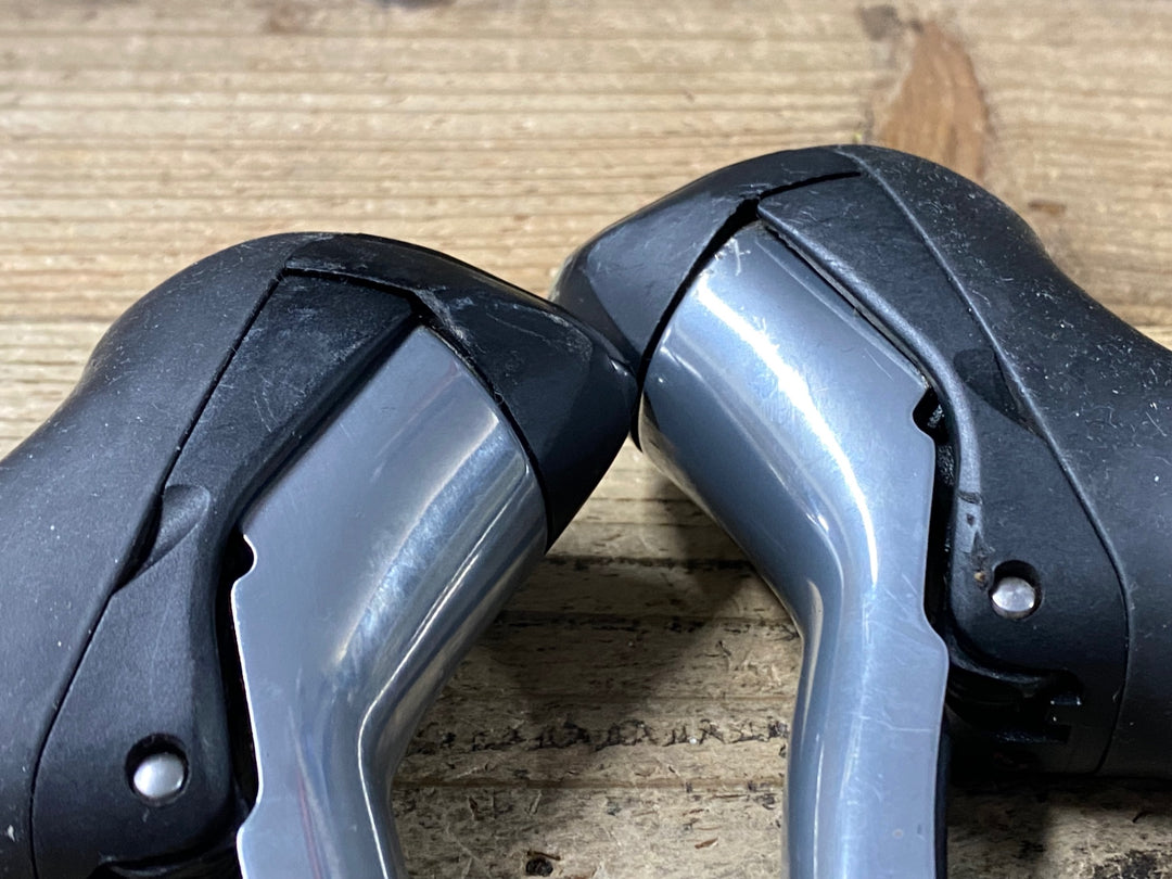 KC859 シマノ SHIMANO 105 ST-5600 STIレバー 左右セット ※変速不良のためジャンク
