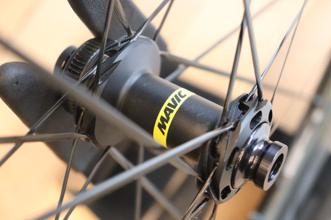 訳あり マヴィック MAVIC コスミック COSMIC SLR 65 DISC 鬼ベアリング仕様 カーボン チューブレス ホイールセット シマノ11/12S 【さいたま浦和店】