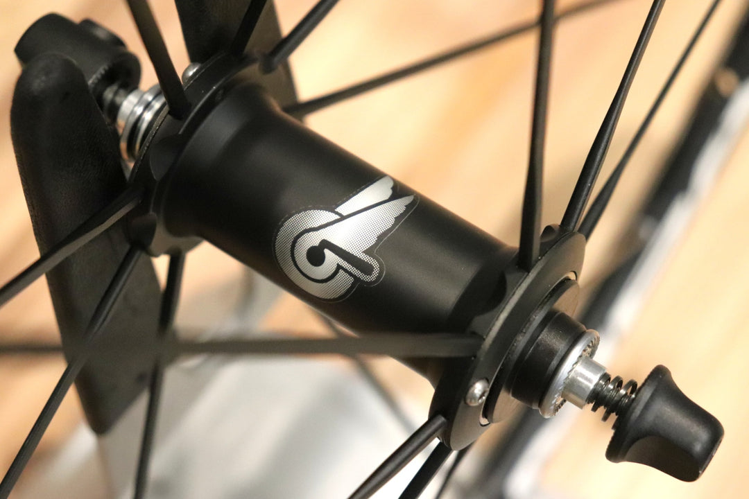 カンパニョーロ CAMPAGNOLO ユーラス EURUS アルミ クリンチャー ホイールセット シマノ11S/12S ナローリム 15C 【仙台店】