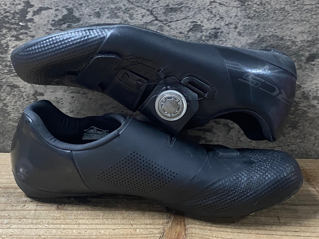 KI825 シマノ SHIMANO RC5 SHRC502M ビンディングシューズ 3穴 黒 EU42