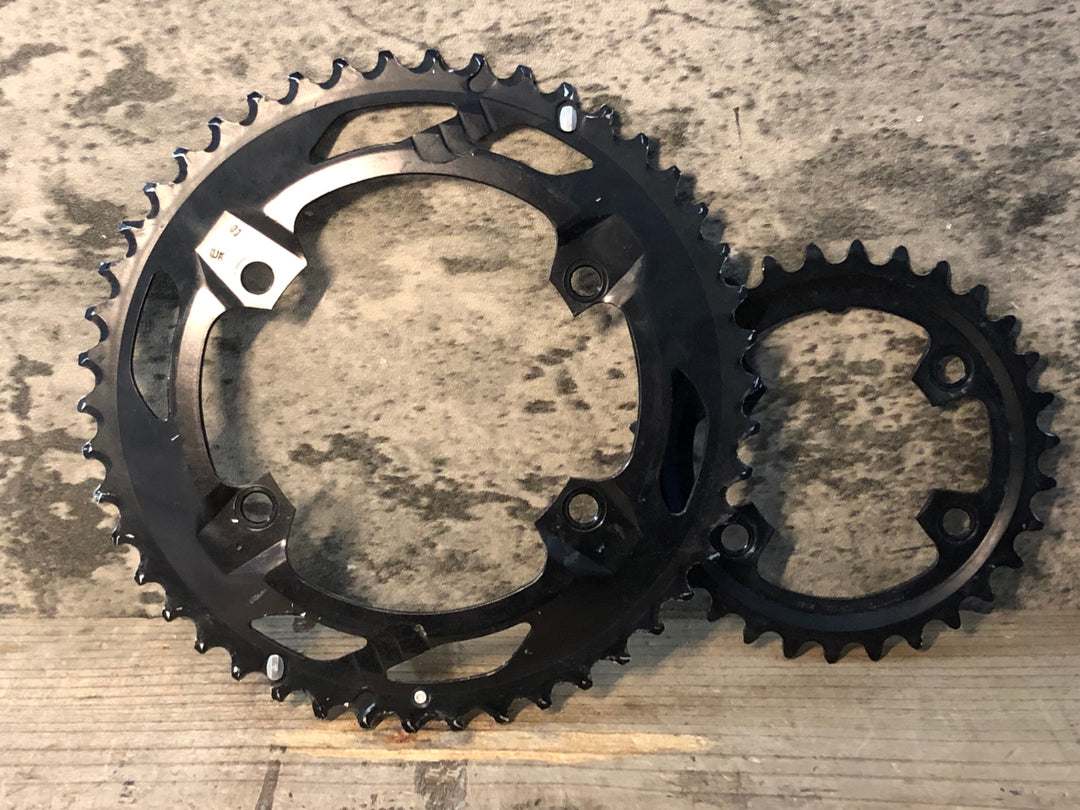JU091 シマノ SHIMANO GRX FC-RX600-2 チェーンリング セット 11S 46/30T