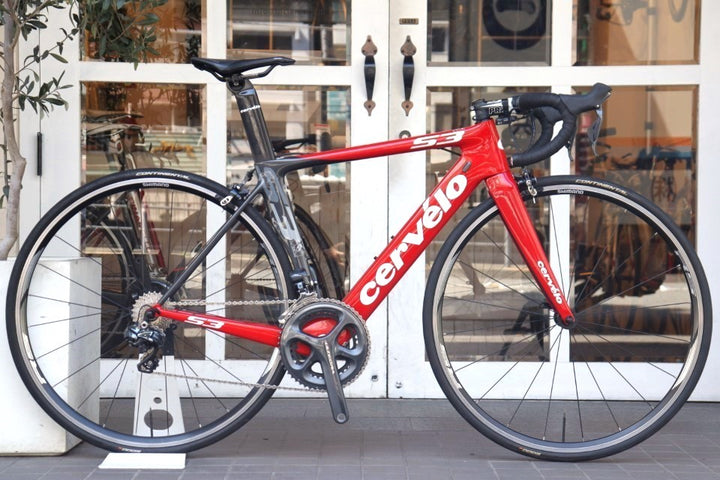 訳アリ サーヴェロ CERVELO S3 2015モデル 51サイズ シマノ アルテグラ 6870 Di2 11S カーボン ロードバイク 【横浜店】