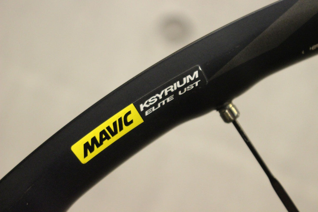 マヴィック MAVIC キシリウム KSYRIUM ELITE UST DISC アルミ チューブレスレディ ホイールセット シマノ 11S/12S 【名古屋店】