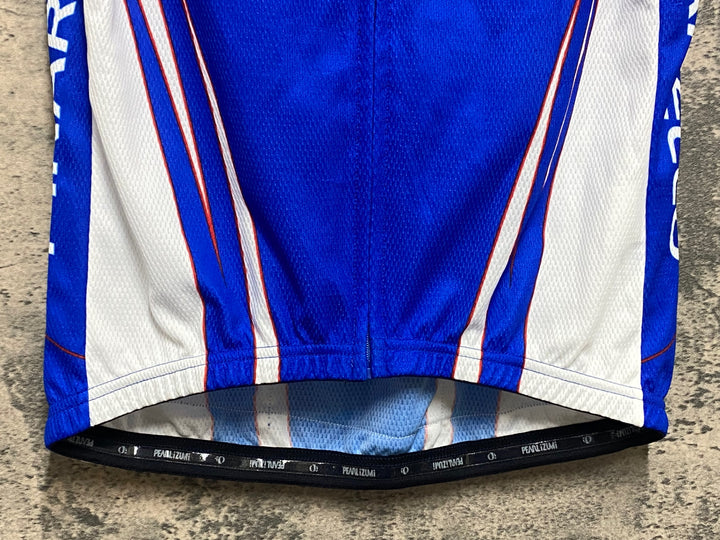 KN965 パールイズミ PEARL iZUMi 半袖 サイクルジャージ 青白 L Pinarello