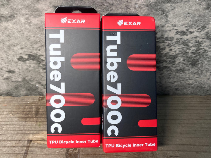 JB410 EXAR TPUチューブ 700C 23～28C バルブ長45mm 二本セット