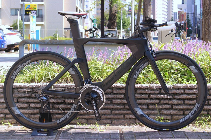 メリダ MERIDA ワープトライ WARP TRI 5000 2018 Sサイズ アルテグラ R8000 MIX 11S カーボン トライアスロン TTバイク 【名古屋店】
