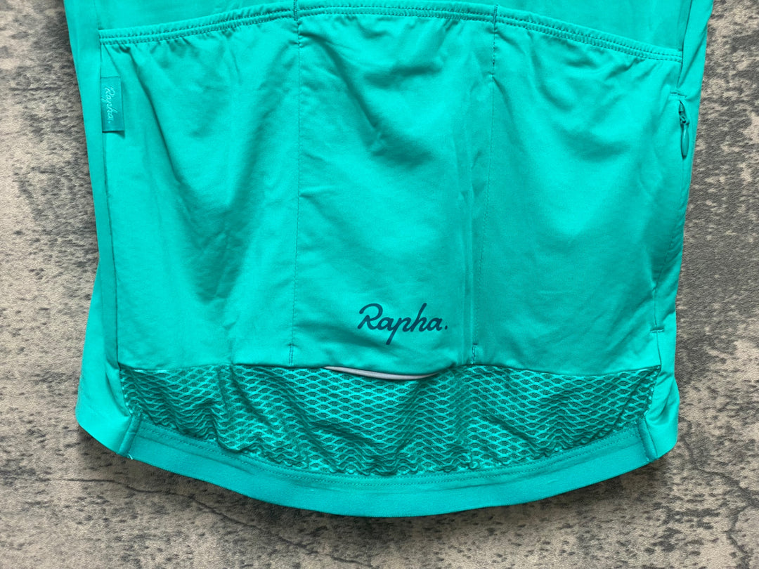 JY107 ラファ Rapha WOMEN'S LIGHTWEIGHT SOUPLESS JERSEY Ⅱ 半袖 サイクルジャージ レディース 緑 S