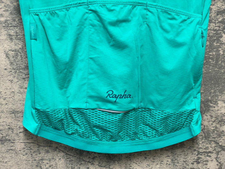 JY107 ラファ Rapha WOMEN'S LIGHTWEIGHT SOUPLESS JERSEY Ⅱ 半袖 サイクルジャージ レディース 緑 S