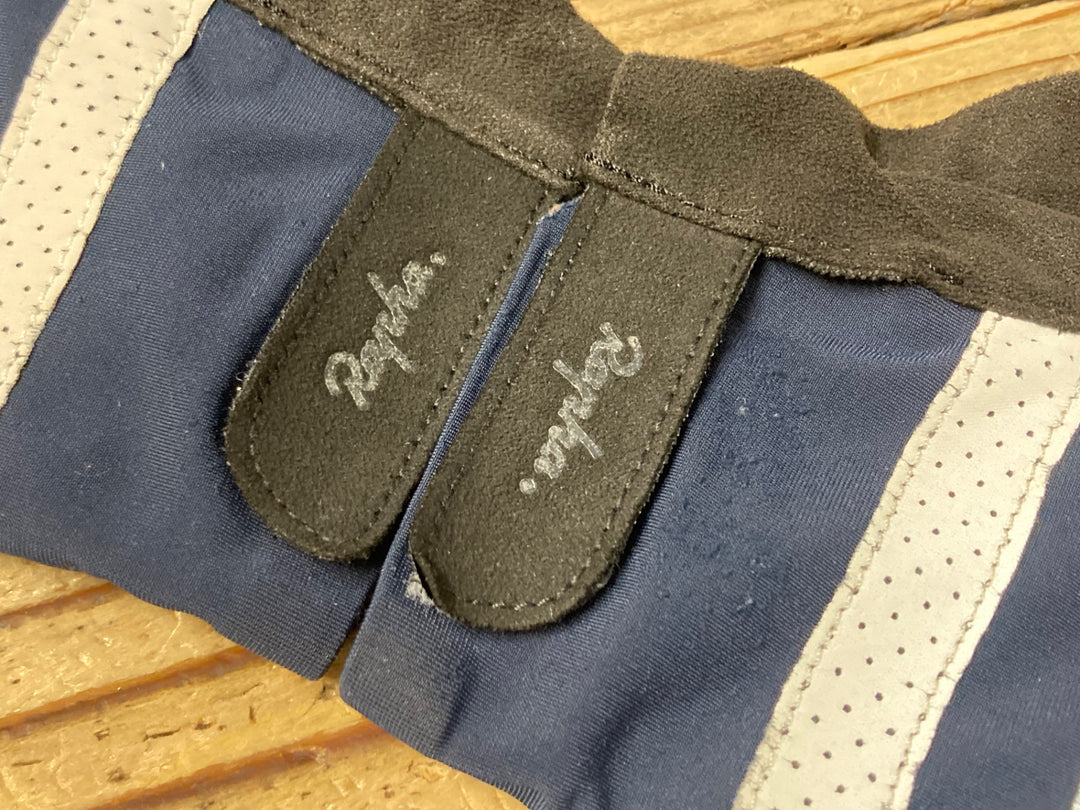 KN408 ラファ Rapha 指切 グローブ 紺 黒 ※サイズ不明