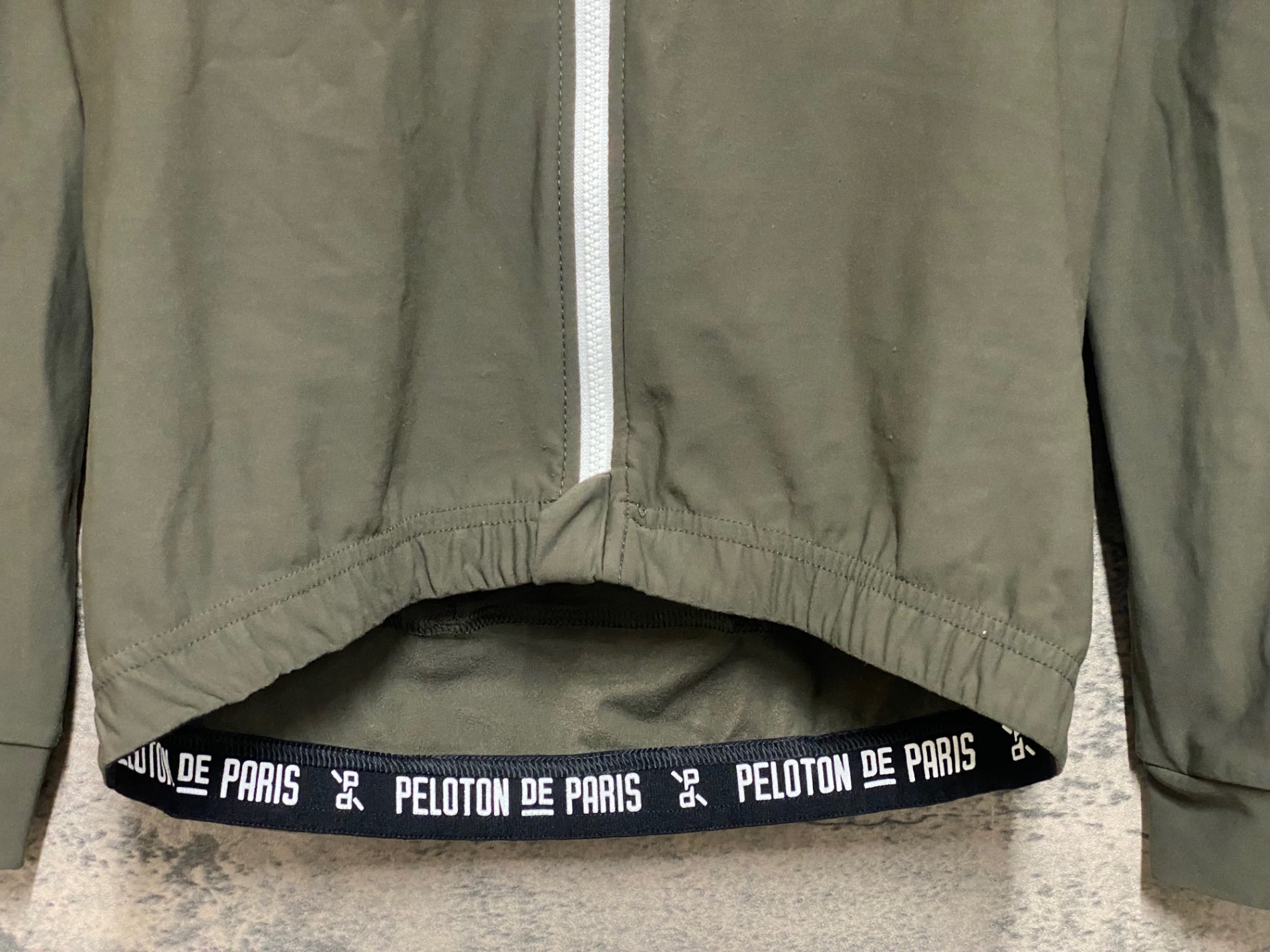 JN476 プロトンドパリ PELOTON DE PARIS 長袖 サイクルジャージ カーキ