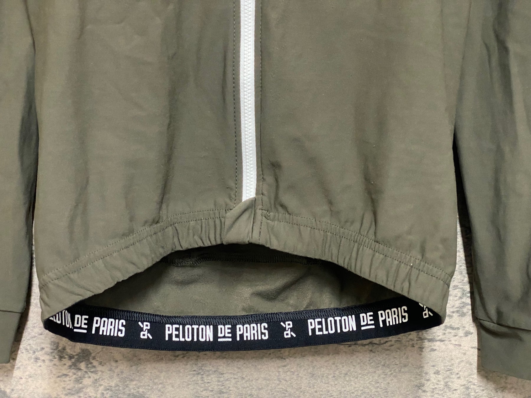 JN476 プロトンドパリ PELOTON DE PARIS 長袖 サイクルジャージ カーキ