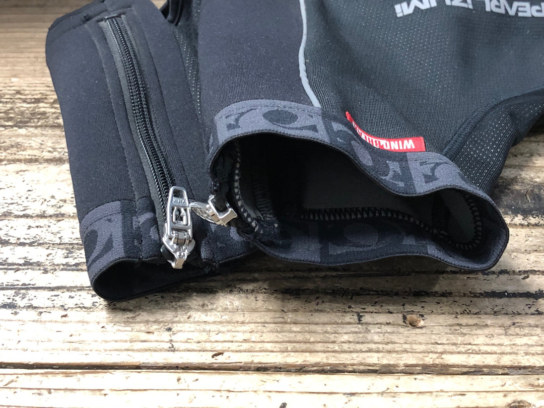KC725 パールイズミ PEARL iZUMi シューズカバー 黒 L 裏起毛 WIND BREAK