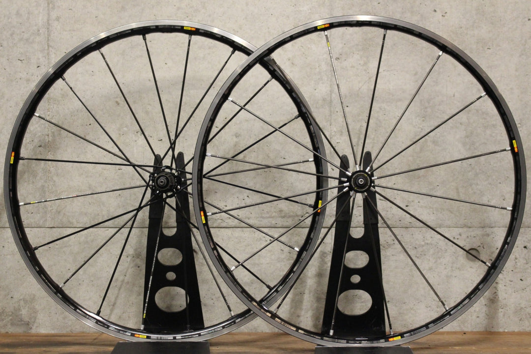 マビック MAVIC アールシス プレミアム R-SYS PREMIUM アルミ クリンチャー ホイールセット カンパ 12/11S ナローリム 15C 【福岡店】