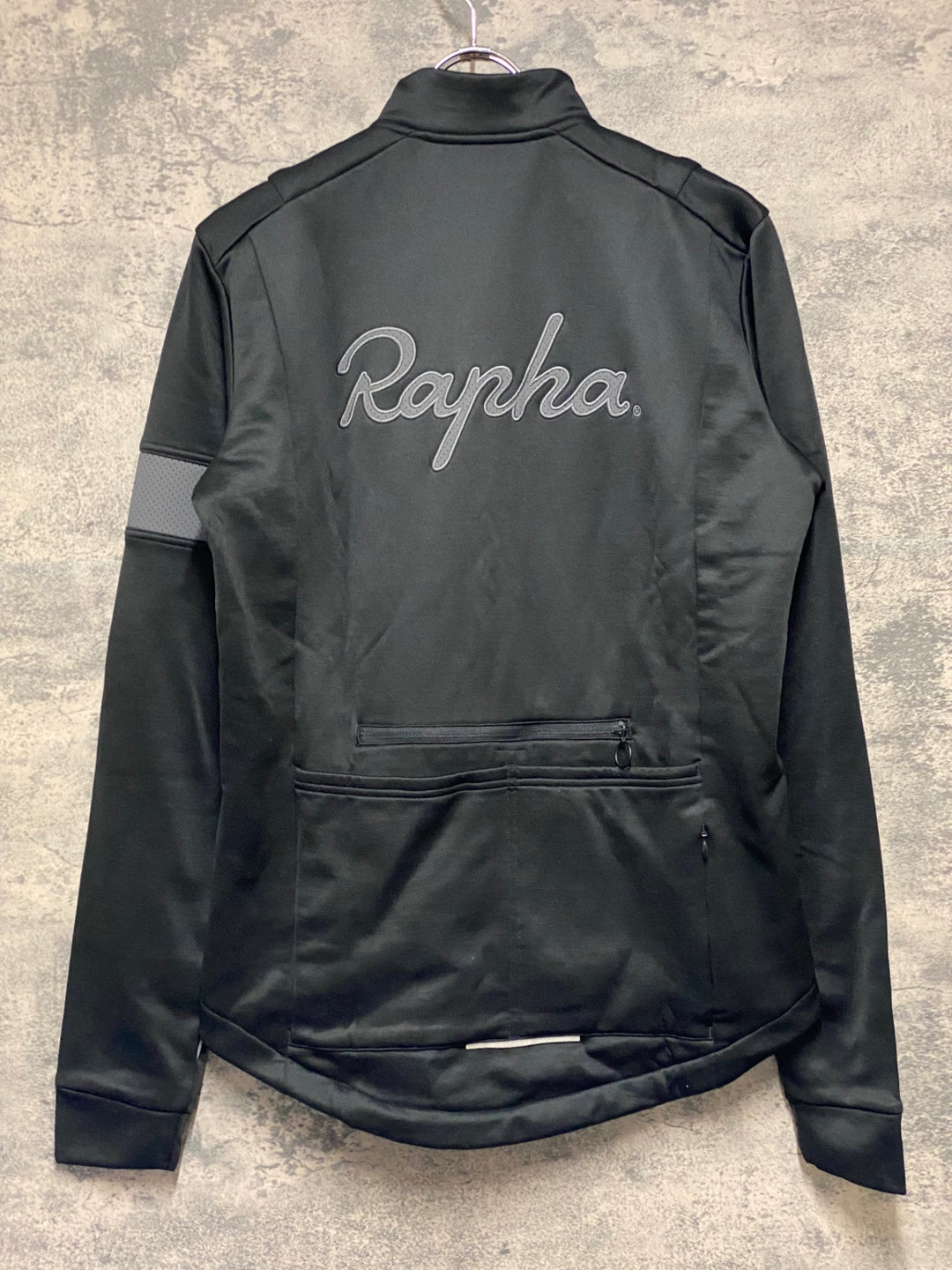 KO843 ラファ Rapha WINTER JERSEY 長袖 サイクルジャージ 黒 M