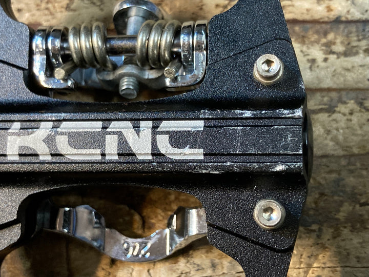 JS183 KCNC クリップレスプラットフォームペダル ビンディングペダル 片面フラット