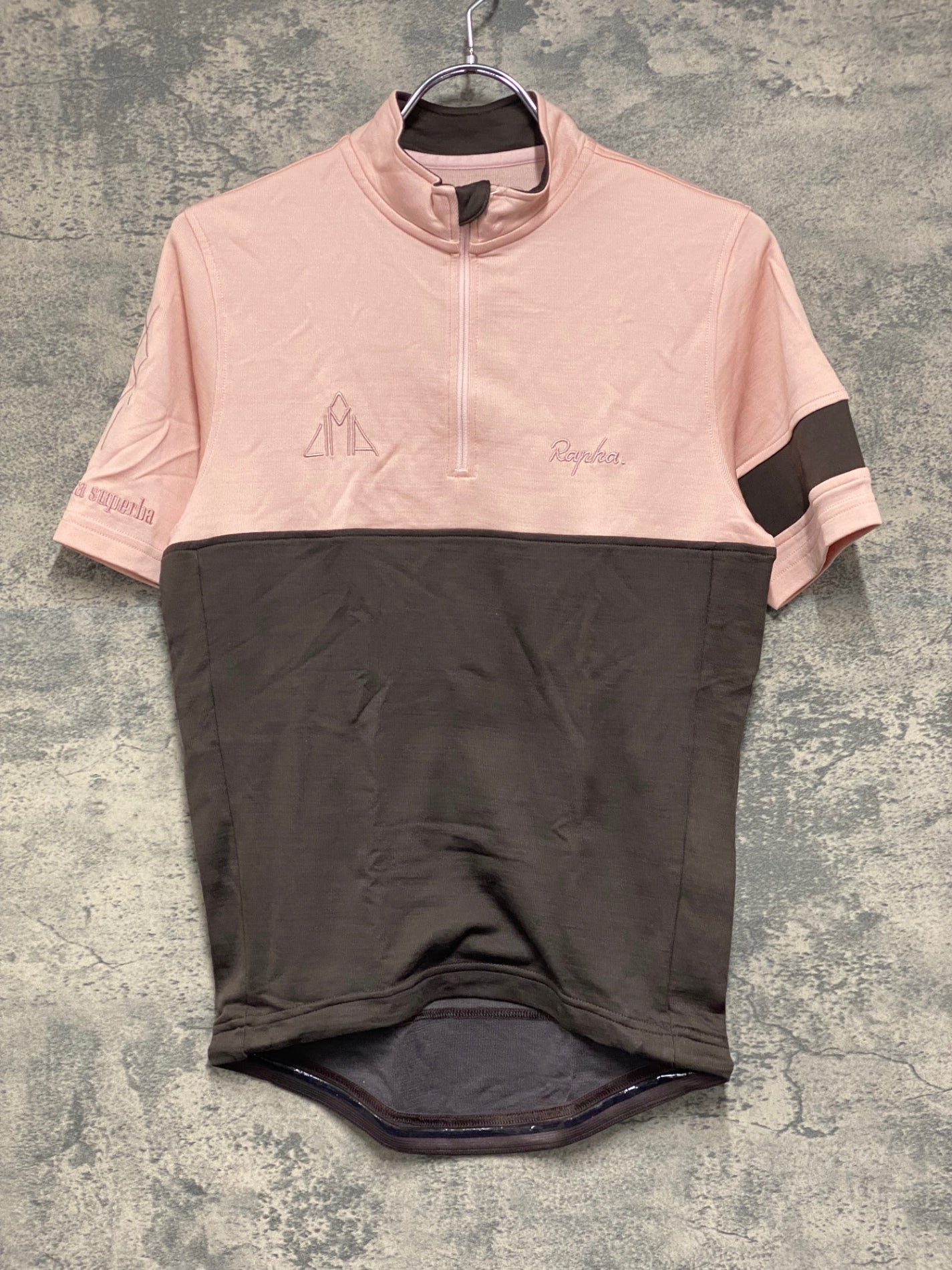 JV228 ラファ Rapha CIMA JERSEY 半袖 サイクルジャージ ブラウン