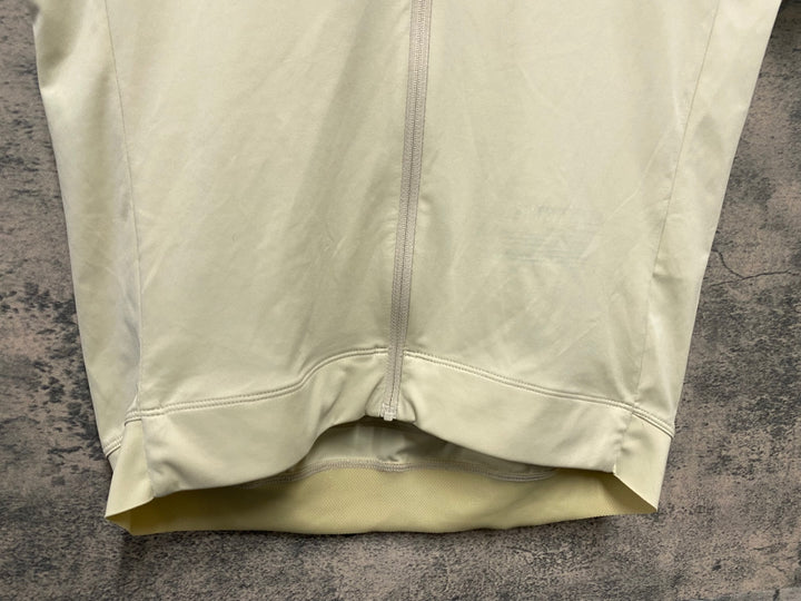 KM067 ラファ Rapha MEN'S CORE JERSEY 半袖 サイクルジャージ ベージュ S