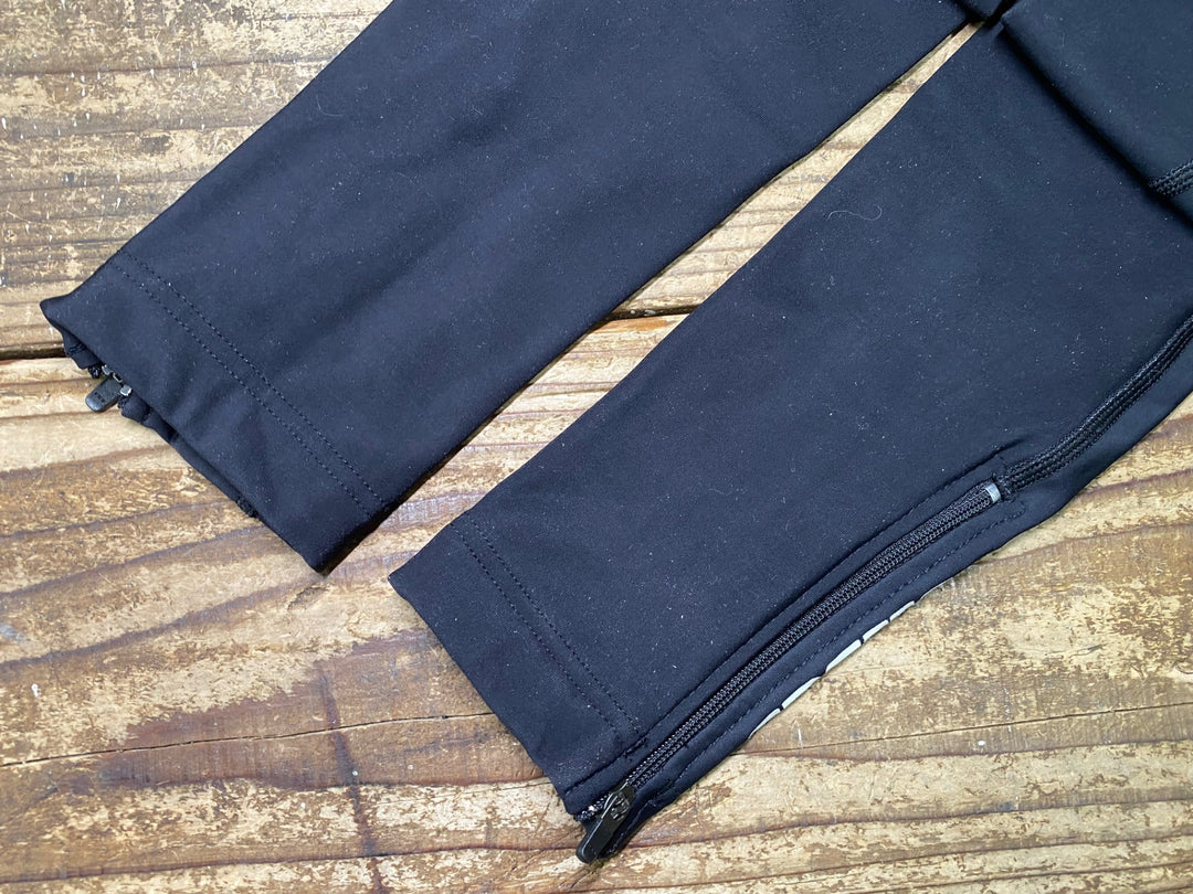 JJ492 カステリ CASTELLI MANO FLEX レッグウォーマー 黒 S 裏起毛