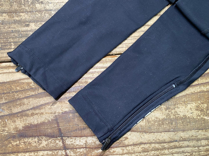 JJ492 カステリ CASTELLI MANO FLEX レッグウォーマー 黒 S 裏起毛
