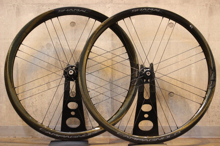 カンパニョーロ CAMPAGNOLO シャマル カーボン SHAMAL CARBON DB カーボン チューブレス ホイールセット シマノ 11/12S 21C【名古屋店】