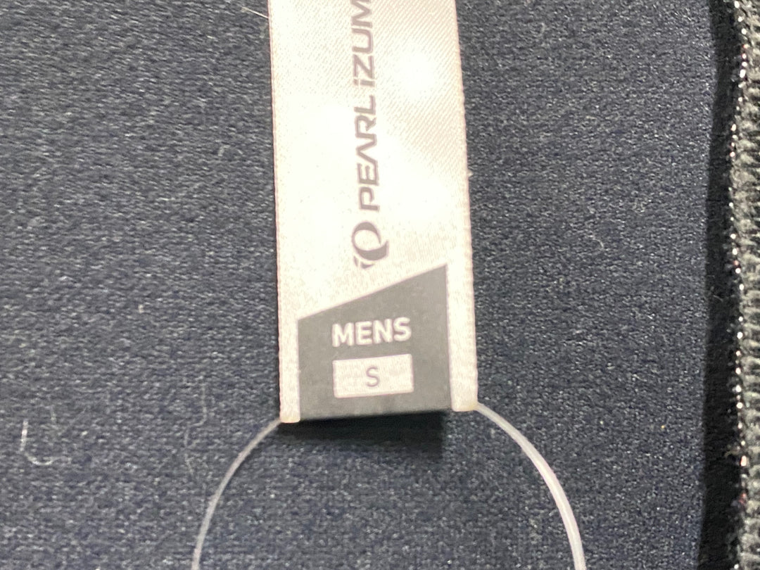 JY804 パールイズミ PEARL iZUMi 長袖 サイクルジャケット 黒 赤 S 裏起毛