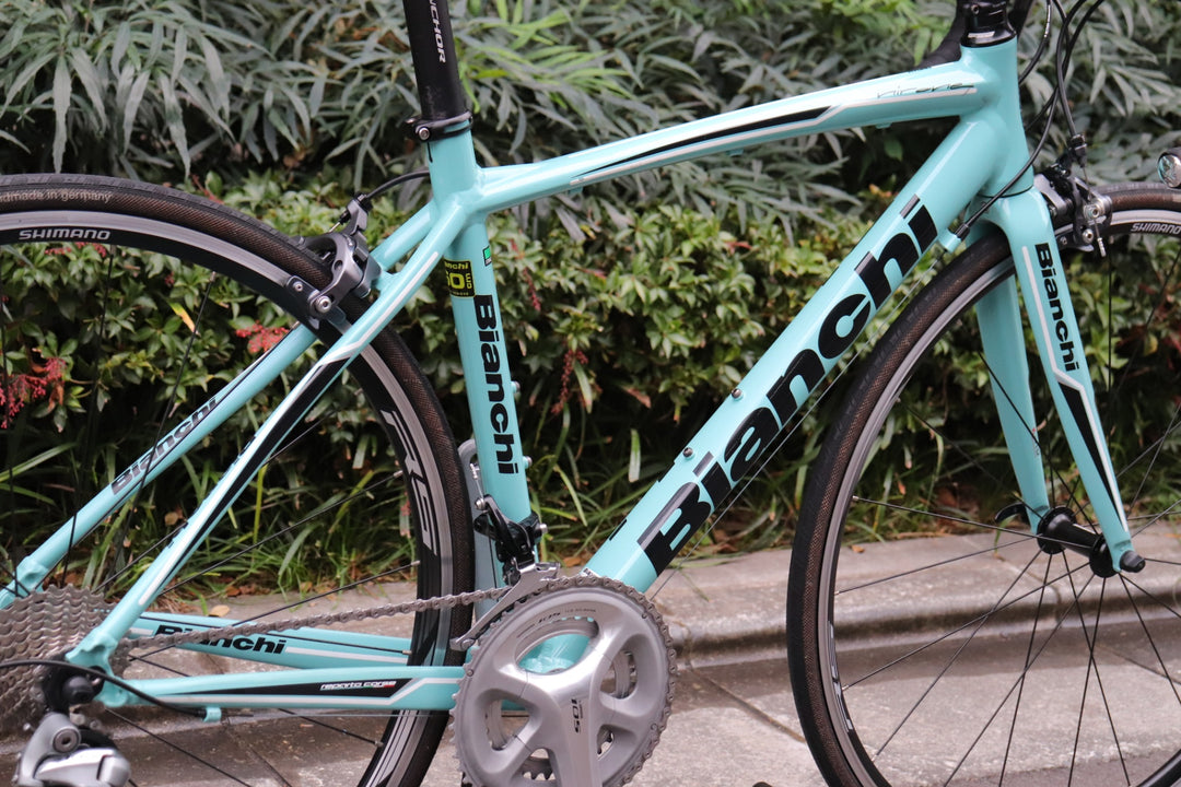 ビアンキ BIANCHI ヴィアニローネ VIA NIRONE 7 2016年 50サイズ シマノ 105 5800 MIX 11S アルミ ロードバイク 【さいたま浦和店】