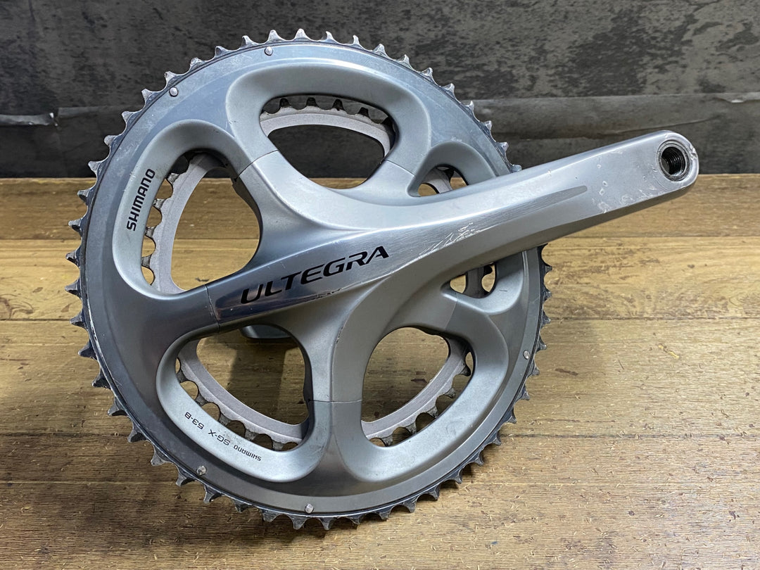 KO660 シマノ SHIMANO アルテグラ ULTEGRA FC-6700 クランクセット 172.5mm 53/39T 10S ※傷、摩耗強のためジャンク