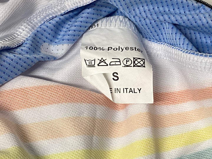 KK466 7ITA GSG 半袖 サイクルジャージ 白 S レディース