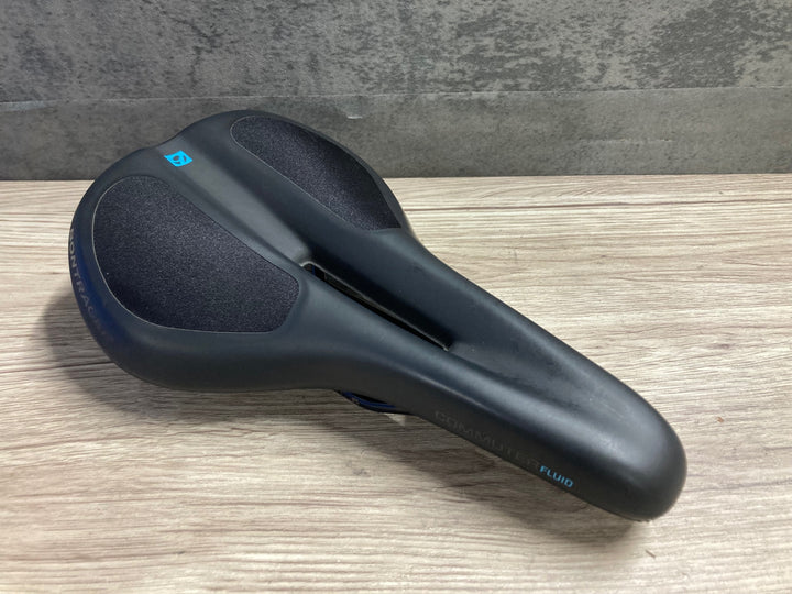 JS006 ボントレガー BONTRAGER COMMUTER FLUID サドル 黒 165mm クロモリ