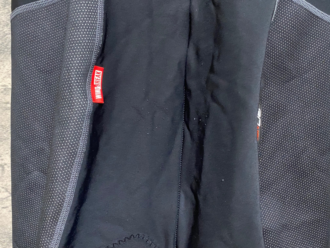 JQ790 パールイズミ PEARL iZUMi ビブタイツ 黒 XL 裏起毛 3D NEO