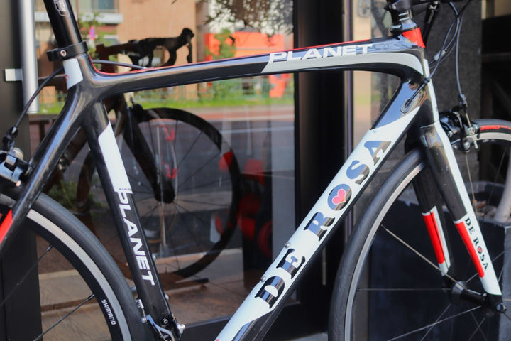 デローザ DE ROSA プラネット PLANET 2015モデル 55サイズ シマノ 105 5800 11S カーボン ロードバイク 【東京南麻布店】