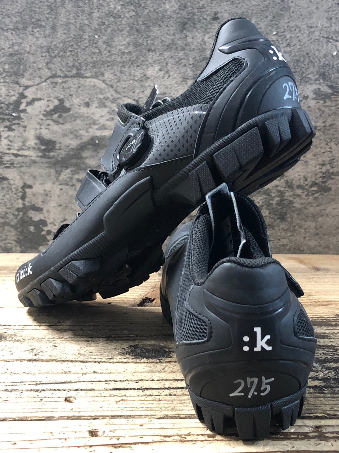 KG400 フィジーク FIZIK M6 MTB shoes ビンディングシューズ 黒 SPD EU43 ペン字あり