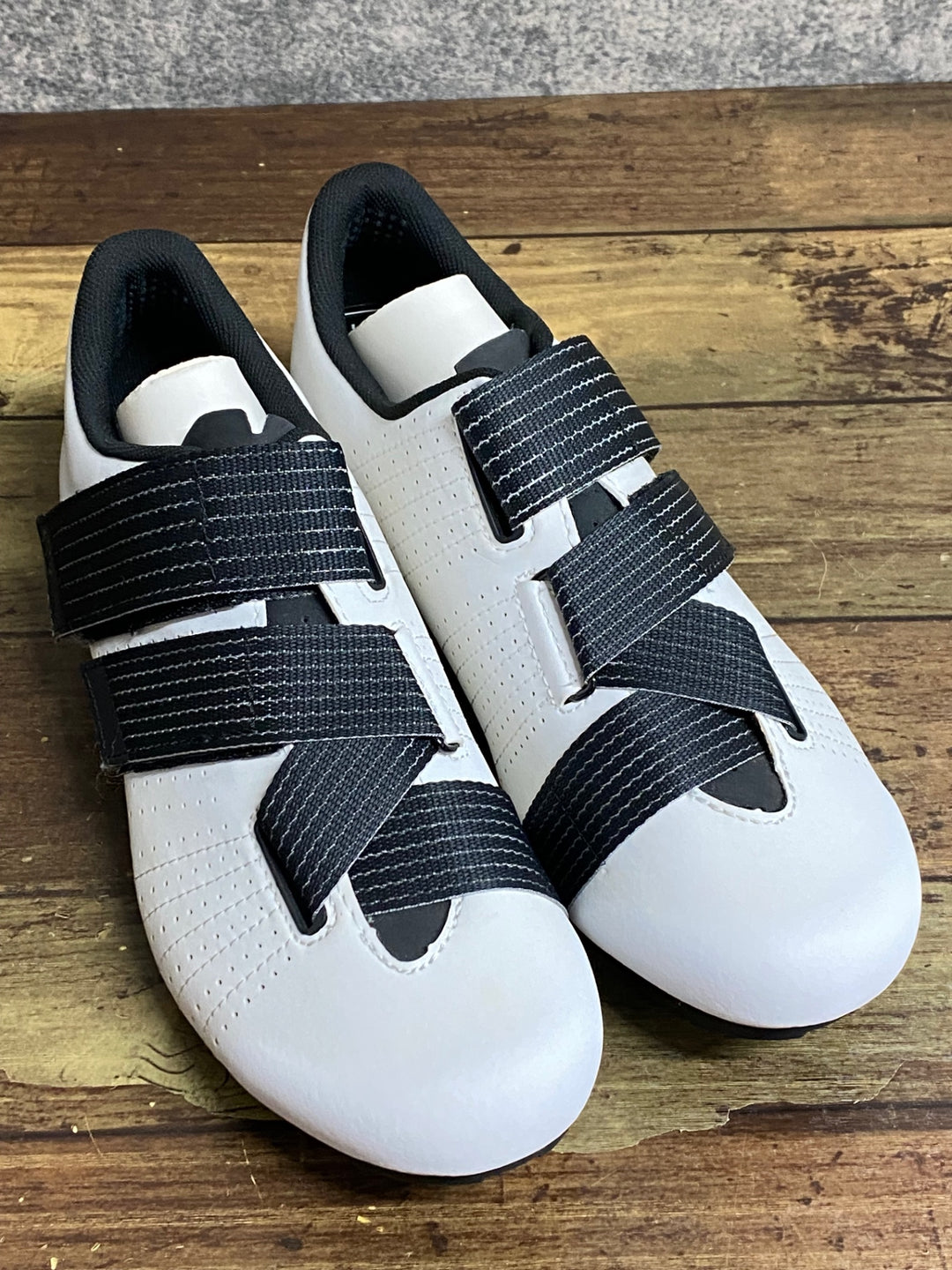 JY007 フィジーク fizik TEMPO R5 POWERSTRAP shoes ビンディングシューズ 3穴 白 EU41.5