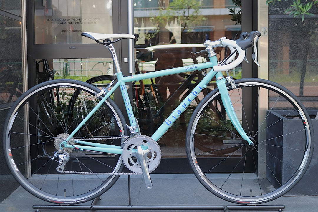 ビアンキ BIANCHI イモラ IMOLA 2015 44サイズ シマノ ティアグラ 4600 10S クロモリ ロードバイク【東京南麻布店】