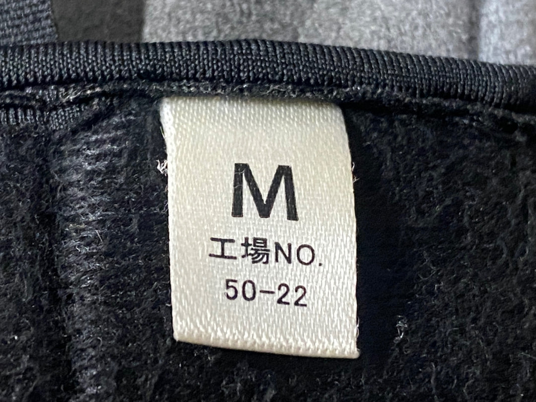 JR217 パールイズミ PEARL iZUMi 長指ウィンターグローブ 黒 M 裏起毛 黒タグ 擦れあり