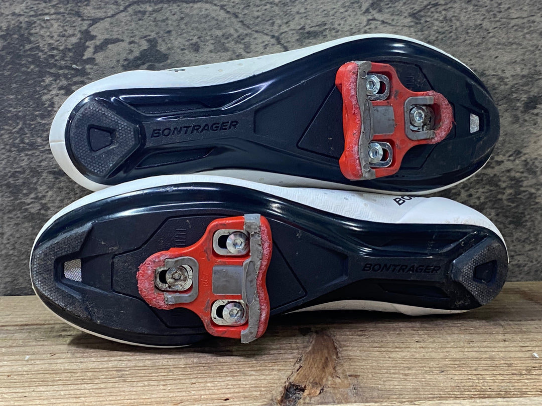 JO176 ボントレガー BONTRAGER Circuit Road Shoe ビンディングシューズ SPD-SL EU42 白