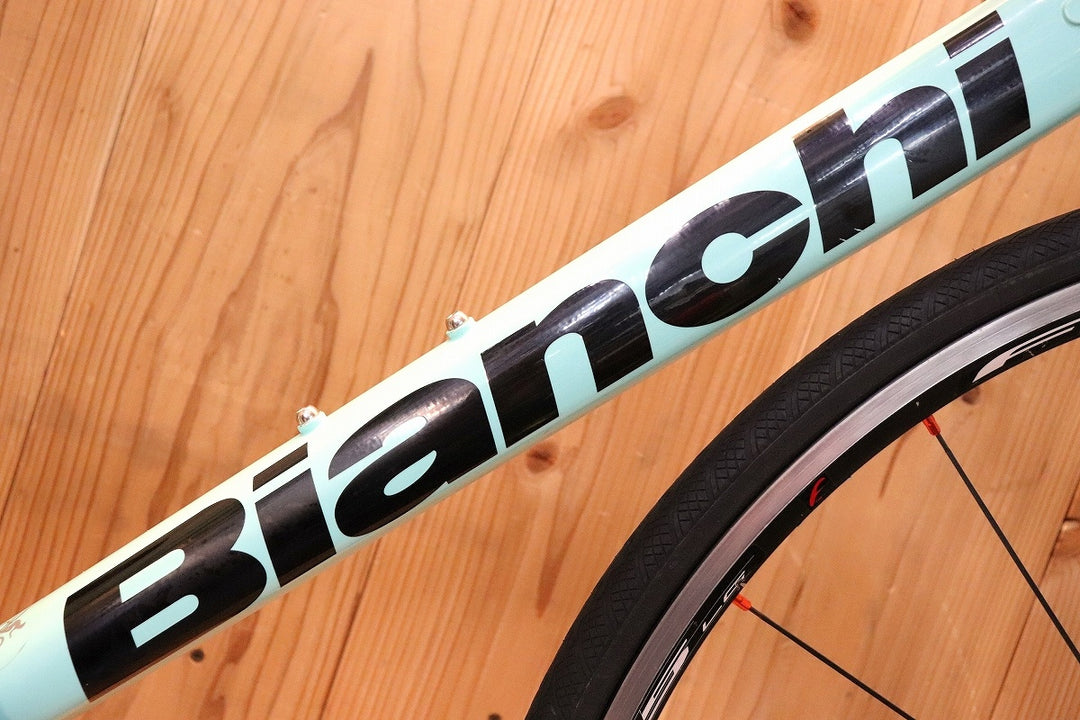 【フロントシングル仕様】 ビアンキ BIANCHI ヴィアニローネ VIA NIRONE 7 2021年モデル 53サイズ シマノ 105 R7000 MIX 11S アルミ ロードバイク 【芦屋店】